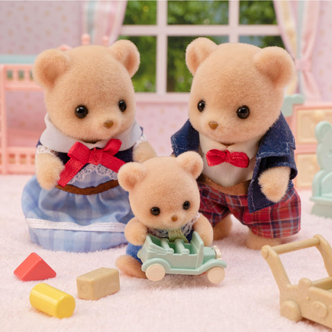 Sylvanian Families 人偶 【 饼干熊家族 】 FS-59 ST标志认证 3岁以上 玩具 娃娃屋 Sylvanian Families 爱普生社 EPOCH