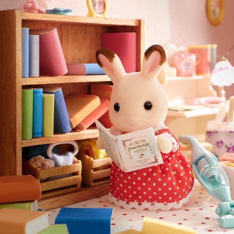 Sylvanian Families 人偶 【 巧克力兔家族 】 FS-46 ST标志认证 3岁以上 玩具 娃娃屋 Sylvanian Families エポック社 EPOCH