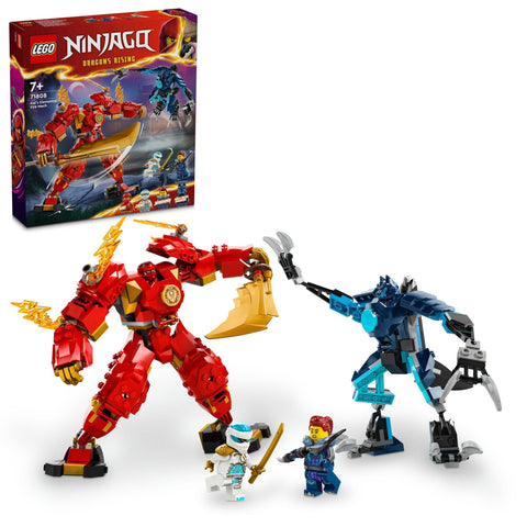 LEGO 71808 Ninjago Kai Element Power Mecha Suit Toy Present, Blocks, Boys, Girls, Children, 6, 7, 8, 9, Elementary School Students, Mech, Ninja, Carrot, Pretend Play