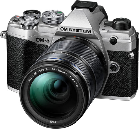 OM 시스템 OM-5 14-150mm II 렌즈 키트 실버