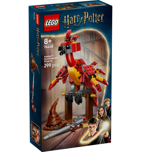 LEGO 樂高 哈利波特 福克斯:登堡門不死鳥 玩具 生日 禮物 積木 女孩 男孩 兒童 8歲 9歲 10歲 小學生 哈利波特 商品 動物 生物 母親 76448