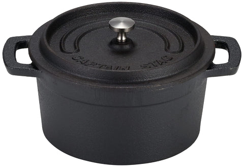 CAPTAIN STAG 荷兰烤箱 铸铁制 无需季节 烤箱适用 UG-3035/UG-3036/UG-3036/UG-3037/UG-3040