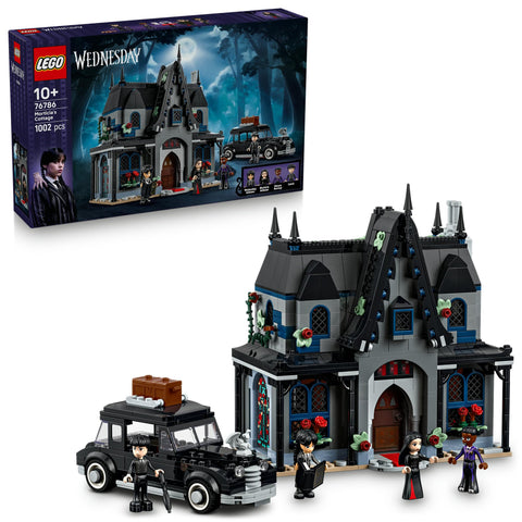Lego 76786 Wednesday Morticia Cottage Toy, Birthday Present, Blocks, Girls, Boys, Kids, 10 Years, 11 Years, 12 Years, Elementary Students, Figure, Goods, Interior, Stylish