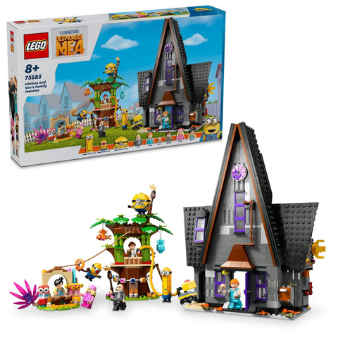 LEGO 75583 Minions and Glue, Family House Toy, Present, Blocks, Girls, Boys, Children, 7, 8, 9, 10, Elementary School Students, Minions Fever, Minions Movies, Despicable Me Goods,