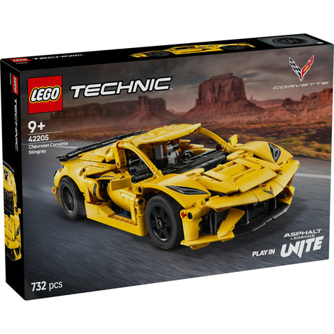 レゴ(LEGO) テクニック Chevrolet Corvette Stingray おもちゃ 玩具 誕生日 プレゼント ブロック 男の子 女の子 子供 9歳 10歳 11歳 小学生 乗り物 車 ミニカー 42205