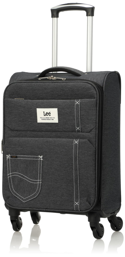 Lee Sonic 320-9030 Carry Case, Vertical Opening, Expandable, 19 Inches, Carry-on Type, Approx. 5.7 lbs (2.6 kg), Approx. 8.9 - 14.9 gal (35 - 41 L), Dial Type TSA Padlock, Water Repellent Polyester