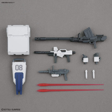 BANDAI SPIRITS HGUC Mobile Suit Gundam 08th MS Platoon, Land Battle-Type Gundam, 1/144 Scale, Color-coded Plastic Model
