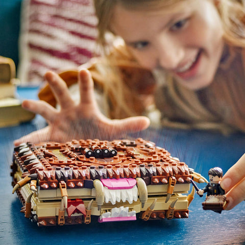 LEGO 76449 Harry Potter Monster Book, Toy, Birthday, Present, Blocks, Boys, Girls, Kids, 9, 10, 11 Years, Elementary School Students, Harry Potter Goods, Games, Competition, Robot
