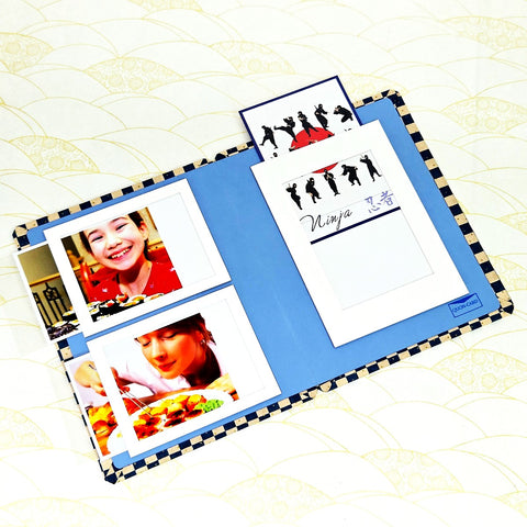 Wellbeing Standing Double Photo Frame