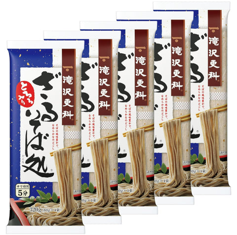 타키자와 사라시나 자루 소바 레스토랑 320g x 5개