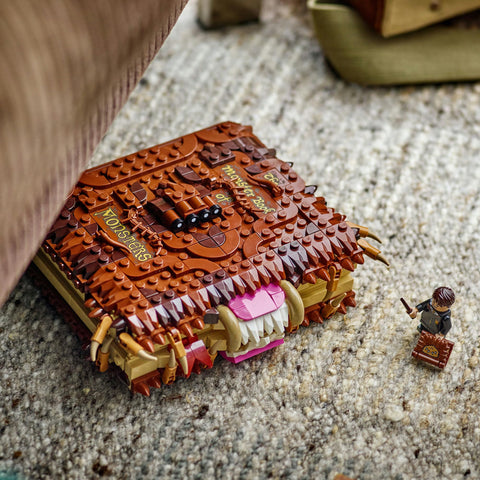 LEGO 樂高 哈利波特 怪物怪物書 玩具 生日 禮物 積木 男孩 女孩 兒童 9歲 10歲 11歲 小學生 哈利波特 商品 遊戲 對戰 機器人 76449