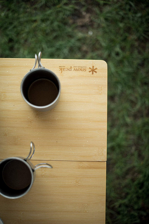 Snow Peak FK-305 Stainless Steel Vacuum Mug / Fall 2023 Field Play Set