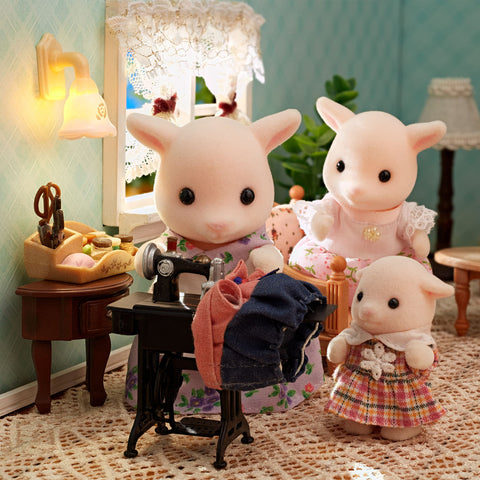 森贝儿家族 人偶 【 山羊家族 】 FS-43 ST标志认证 3岁以上 玩具 玩具玩具屋 Sylvanian Families EPOCH