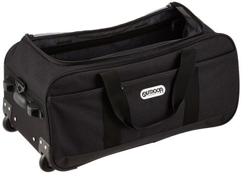 [아웃도어 제품] 보스턴 캐리 백, 바퀴 2개, 어깨 벨트 포함, 62401, 62L, 66cm, 2.8kg