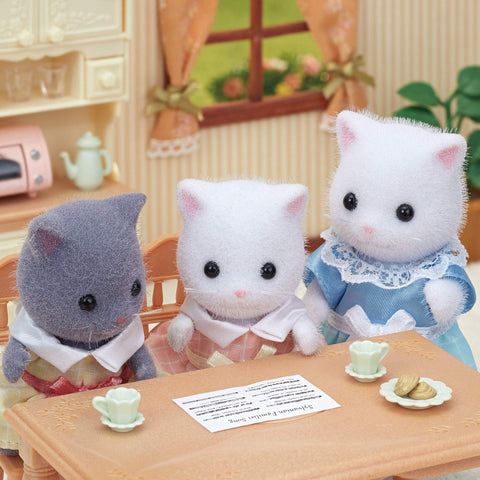 Sylvanian Families Doll Persian Cat Family FS-36