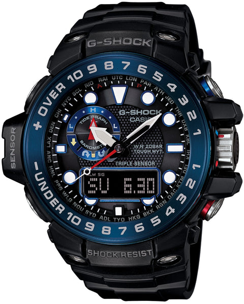卡西歐CASIO 腕錶 G-SHOCK GULFMASTER 電波的太陽能手錶 GWN-1000B-1BJF 男款