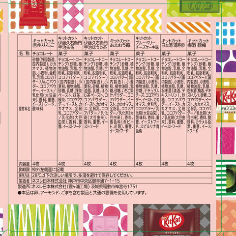 ネスレ キットカット ミニ バラエティパーティーボックス 70枚,チョコレート ※時期によりセット内容に変更あり