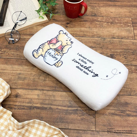 MORIPiLO 4621180 Morishita Memory Foam Pillow, Winnie the Pooh, 5.9 x 11.8 inches (15 x 30 cm), Lumbar, Backrest, Support, Stuffed Toy, Cushion, Disney Character Goods, Orange