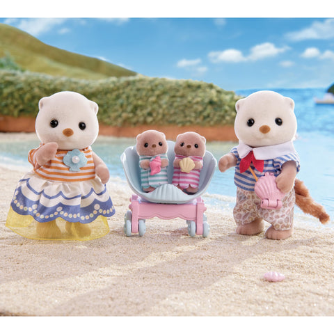 Sylvanian Families 人偶 【 海獺家族 】 FS-54 ST標誌認證 3歲以上 玩具 娃娃屋 Sylvanian Families EPOCH