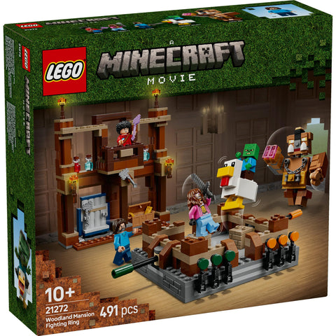 LEGO 樂高 我的世界 森林洋館 鬥技場的房間 玩具 生日 禮物 積木 男孩 女孩 兒童 10歲 11歲 12歲 小學生 My Craft 商品 遊戲 21272