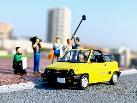 TOMYTEC TOMYTEC(TOMYTEC) GEO COLLE 64 1/64#汽車卡扣11b 電視機巡航2 ABS樹脂・PVC制 人偶・小物件(已塗裝完成,部分組裝完成) + 壓鑄製迷你車套裝