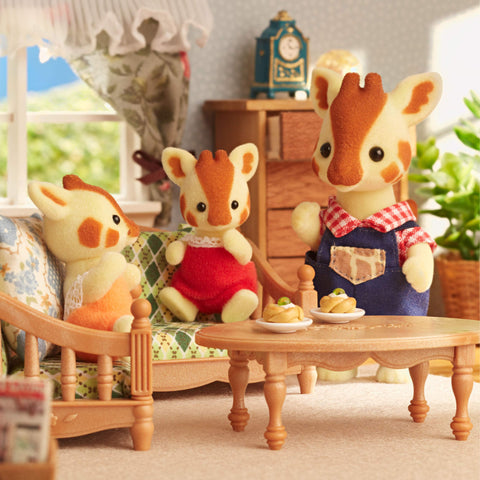 シルバニアファミリー 人形 【 キリンファミリー 】 FS-40 STマーク認証 3歳以上 おもちゃ ドールハウス Sylvanian Families エポック社 EPOCH