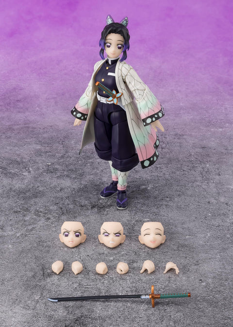TAMASHII NATIONS S.H.Figuarts 鬼灭之刃 蝴蝶兰忍 约130毫米 PVC&ABS材质 已上色可动手办