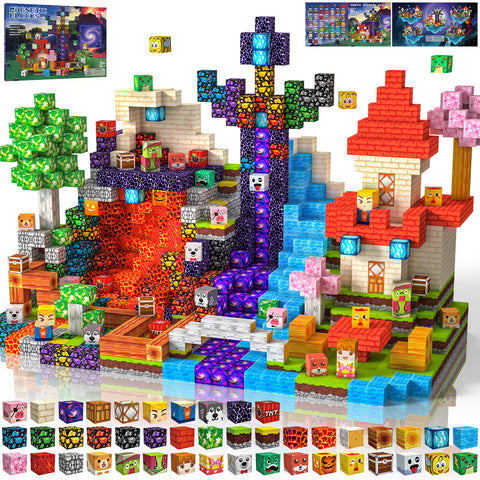 Magnetic Blocks, 150 Pieces, Magnetic Blocks, Magnetic Toys, Children's Educational Toys, For Boys And Girls, Learning Education, Construction Toys, Birthday Gift, Christmas Gift, Gift
