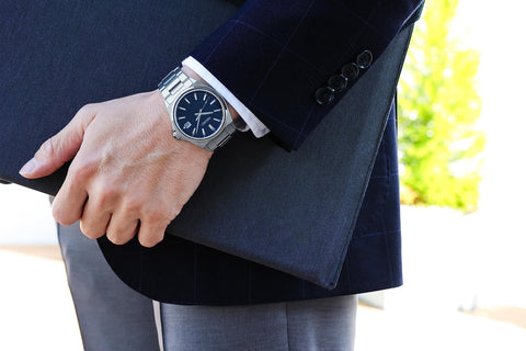 Seiko Selection S Series Men's Watch, Battery Operated Quartz, Silver, Dial: Blue, Bracelet Type