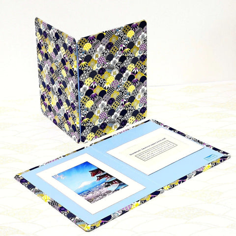 Plentiful Happiness & Good Fortune Greeting Card & Standing Double Photo Frame