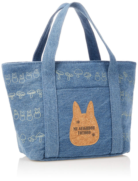 Totoro Denim Fabric Lunch Bag