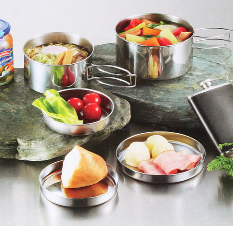 キャプテンスタッグ(CAPTAIN STAG) キャンピング食器セット 箱入