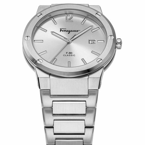 Ferragamo F-80 CLASSIC Quartz Mens SFDT02223 WATCH WRIST WATCH LUXURY WATCH BRAND