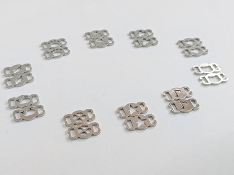 [Set of 5] Sneaker WA! Charms (Silver)