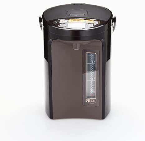 Zojirushi Electric Kettle, 3.0L, Yuyusei, Energy-Saving Type, VE Electric Thermos, 5 Temperature Settings, Brown, CV-GA30-TA