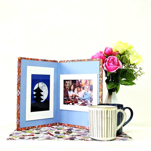 Seven Treasures of Harmony Greeting Card & Standing Double Photo Frame