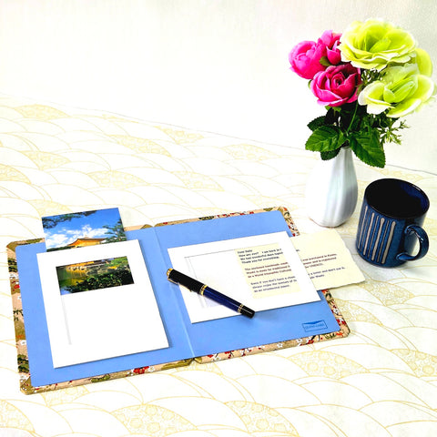 Three Friends of Winter [Pine, Bamboo & Plum] Greeting Card & Standing Double Photo Frame