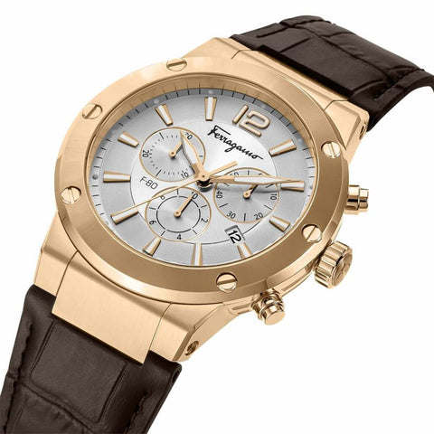Ferragamo F-80 Quartz Mens SFEX00419 WATCH WRIST WATCH LUXURY WATCH BRAND