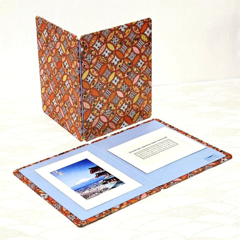 Seven Treasures of Harmony Greeting Card & Standing Double Photo Frame