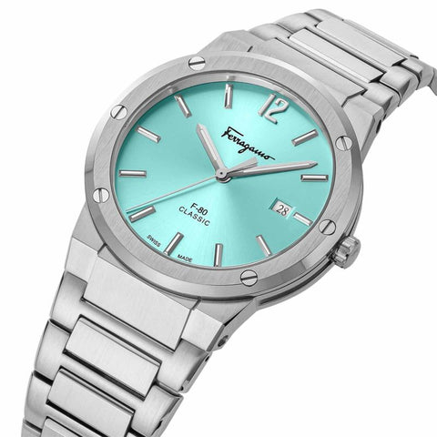 Ferragamo F-80 CLASSIC Quartz Mens SFDT02323 WATCH WRIST WATCH LUXURY WATCH BRAND