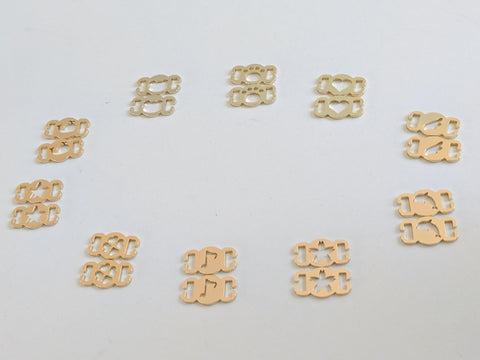 [Set of 5] Sneaker WA! Charms (Gold)