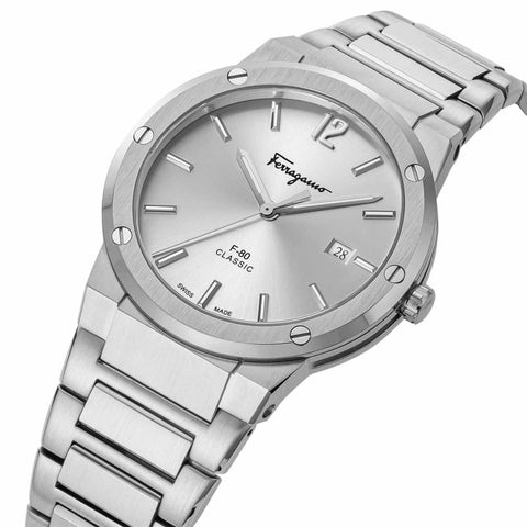 Ferragamo F-80 CLASSIC Quartz Mens SFDT02223 WATCH WRIST WATCH LUXURY WATCH BRAND