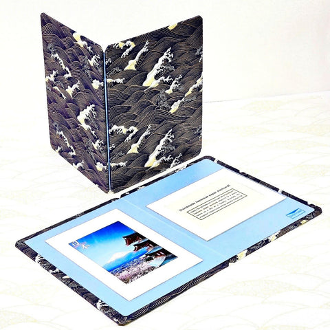 Continuity & Fortunate Tides Greeting Card & Standing Double Photo Frame