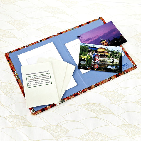 Happiness & Longevity Greeting Card & Standing Double Photo Frame