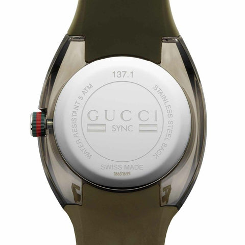 GUCCI SYNC Quartz Mens YA137106 WATCH WRIST WATCH LUXURY WATCH BRAND
