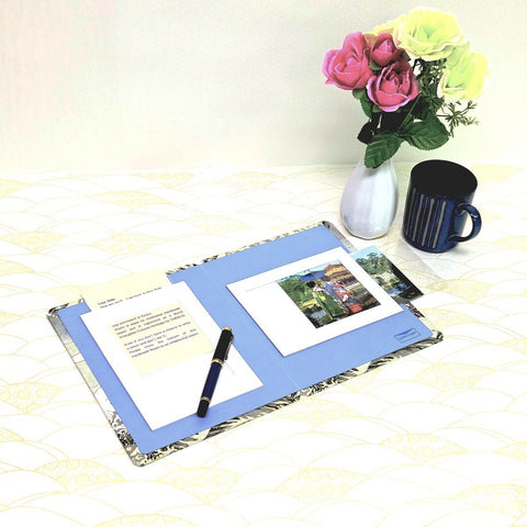 Great Wave & Mount Fuji Greeting Card & Standing Double Photo Frame